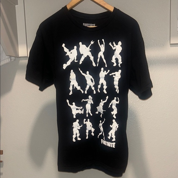 Fortnite Black Graphic Tee for Men - Picture 1 of 4